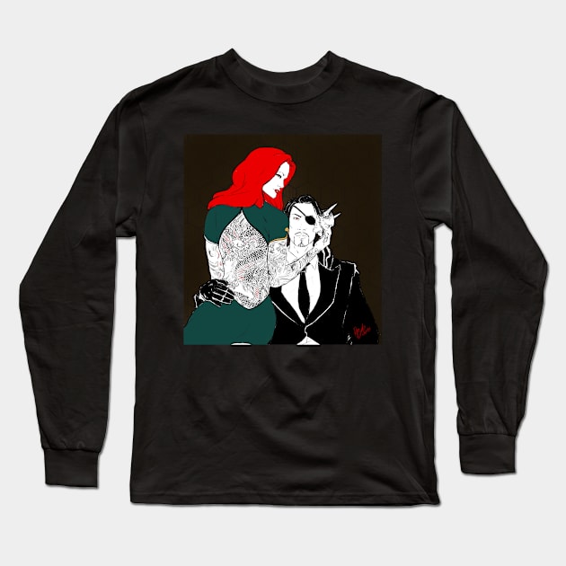 Majima x mayumi Long Sleeve T-Shirt by Ryuzato